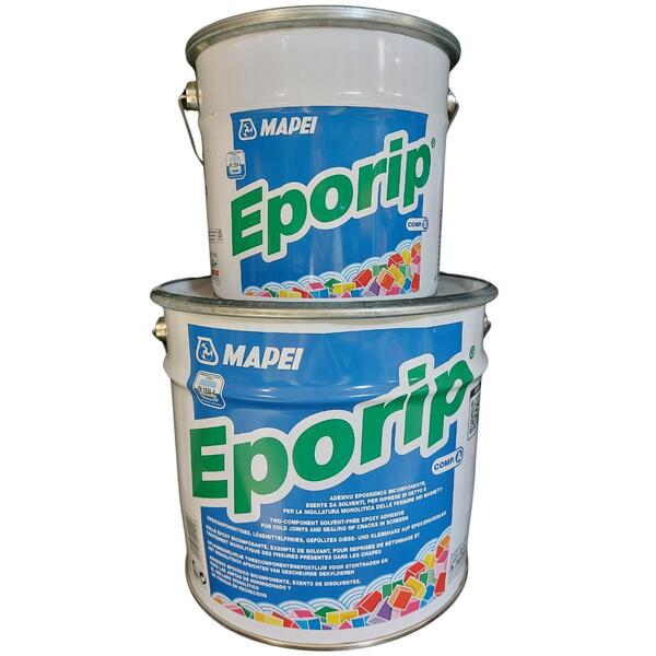 Resina Epoxi Juntas Betonagem entre Betão Fresco e Betão Antigo Mapei Eporip - Kit (A+B) - 10 Kg