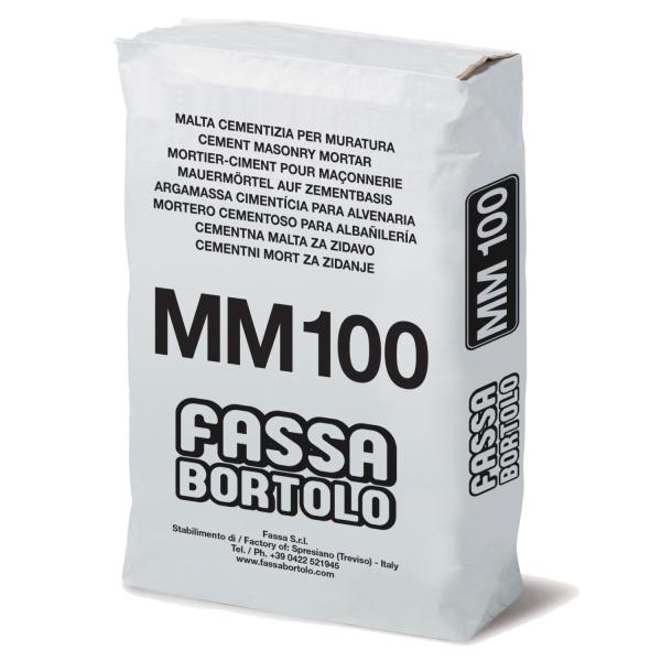 Argamassa de Assentamento de Alvenaria 10 MPa Fassa MM 100