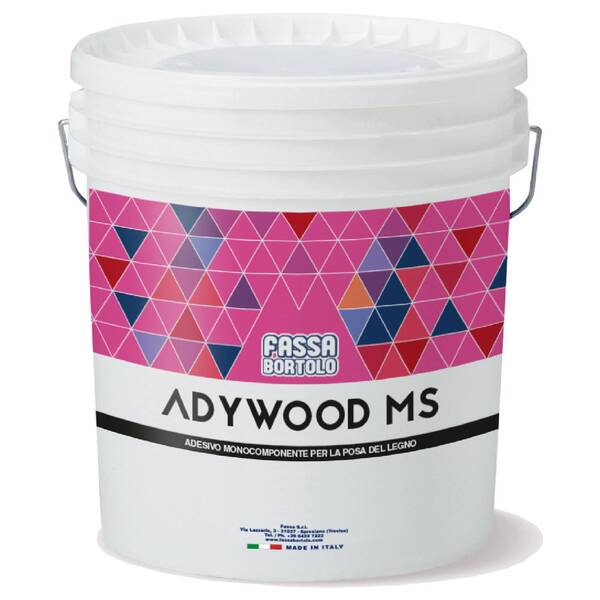 Cola Madeira Pronto Usar sobre Suportes Cimentícios Fassa ADYWOOD MS 15KG