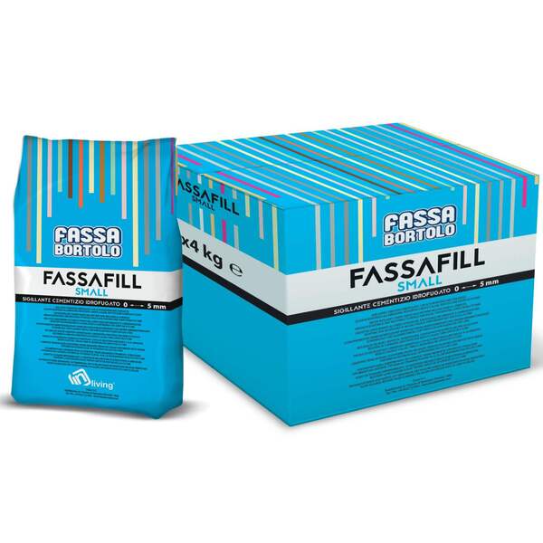 Betume Juntas Fassa Fassafill Small Cerâmicas 0-5mm Hidrofugado Resistente Mofos e Algas - Fassa Bortolo - 9900800501213