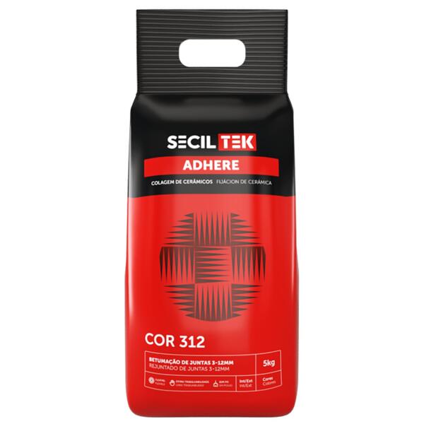 Argamassa para Betumação de Juntas 3-12 mm SecilTek Adhere Cor 312