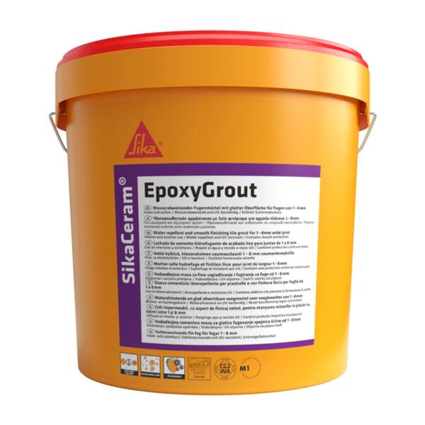 Argamassa de Rejuntamento na Base de Epóxi SikaCeram EpoxyGrout para Juntas de 2-20MM Largura