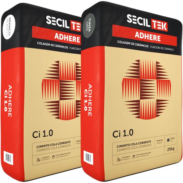 Cimento Cola de Interiores SecilTek Adhere Ci 1.0