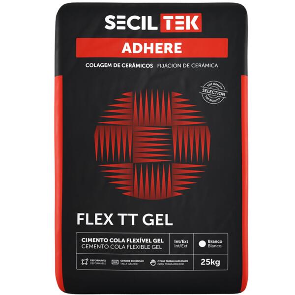 Cimento Cola Gel Deformável SecilTek Adhere Flex TT Gel