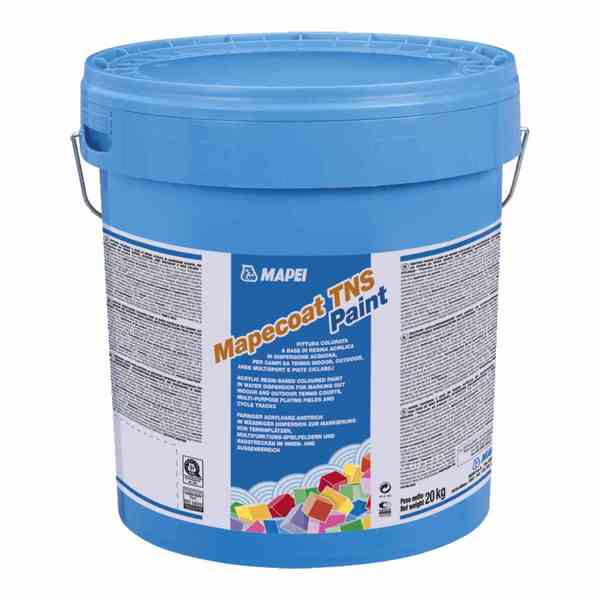 Pintura Colorida à Base de Resina Acrílica Mapei Mapecoat TNS Paint - 20 Verde Escuro - 20 kg