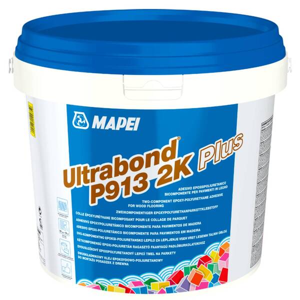 Adesivo Epoxipoliuretano Mapei Ultrabond P913 2K Plus para Assentamento Pavimentos em Madeira