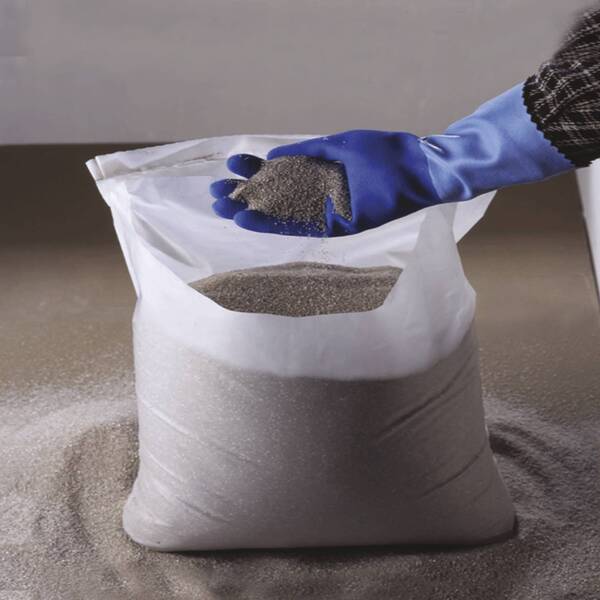 Areia Quartzo Mapei Preparação Revestimentos Sintéticos Pavimentos Industriais Epóxi e Poliuretano - Cinzento claro - 25 Kg / 1,90 mm