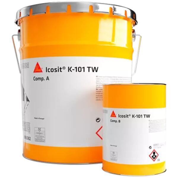 Revestimento Epóxi Sika Icosit K 101 TW para Contato com Água Potável
