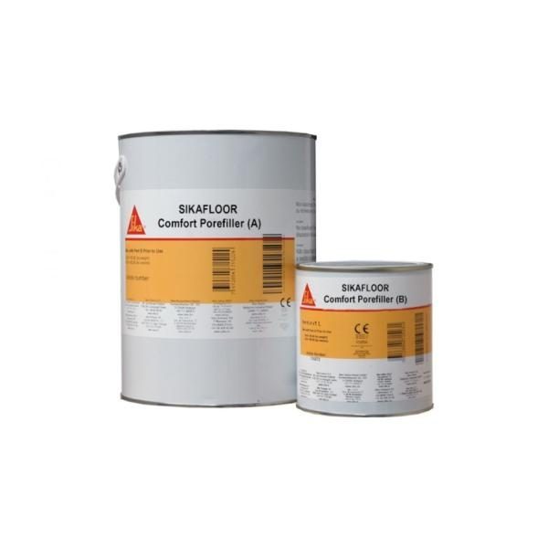Poliuretano para Selagem e Nivelamento Sika Sikafloor-Comfort Porefiller - (A + B) - 20 kg