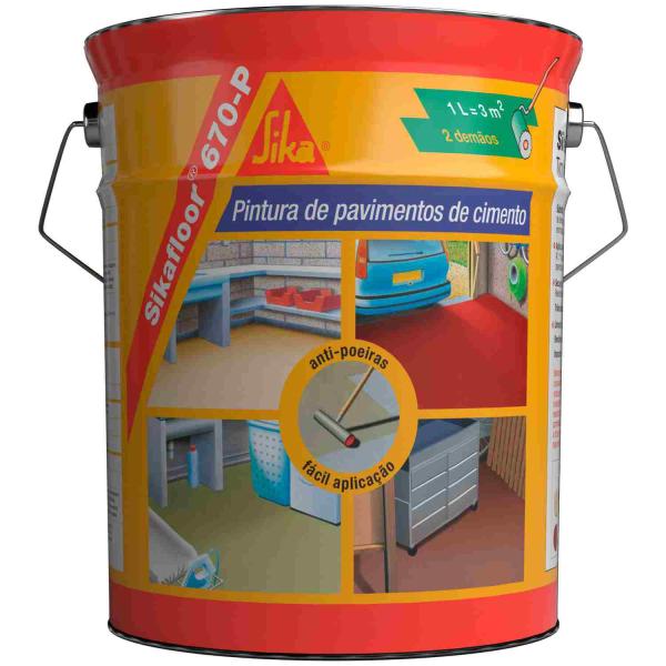 Revestimento para Pavimentos Cimentosos Sika Sikafloor 670-P