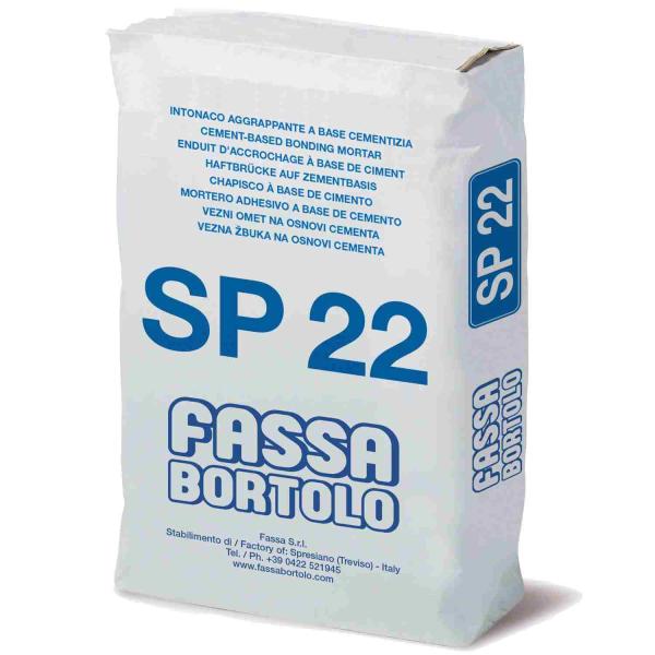 Chapisco Base Cimento Alvenaria e Betão Fassa SP 22