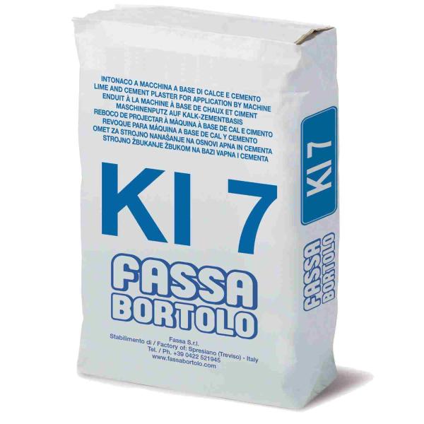 Argamassa Reboco Hidrófugo com Fibras Fassa KI 7