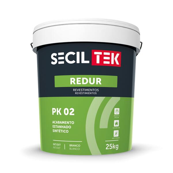 Acabamento Estanhado Sintético SecilTek Redur PK 02 - Branco - 25 kg