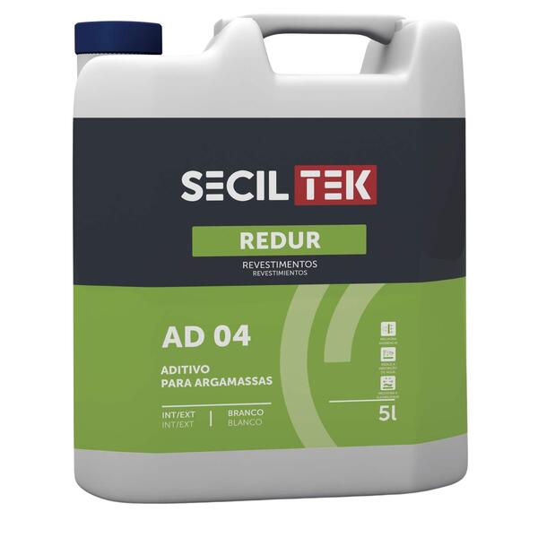 Aditivo para Argamassas Reboco Secil Tek Redur AD 04 5L