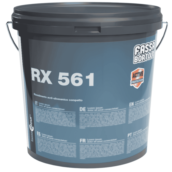 Revestimento Acril-Siloxânico para Sistema Fassatherm Etics Capoto Fassa RX 561 - Fassa Bortolo - 9900800903796