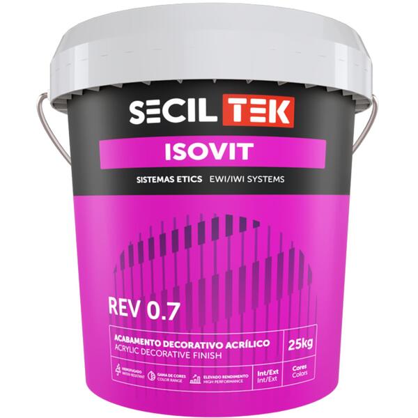 Acabamento Acrílico Decorativo Etics/Capoto SecilTek Isovit Rev 0.7