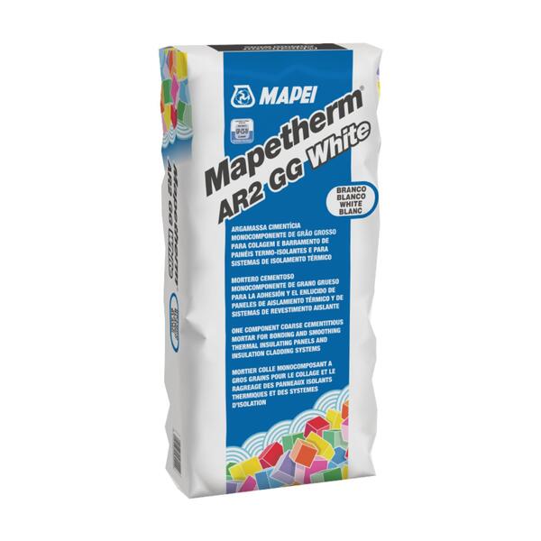 Argamassa Colagem Barramento Grão Grosso Sistema Etics Capoto Mapei Mapetherm AR2 GG