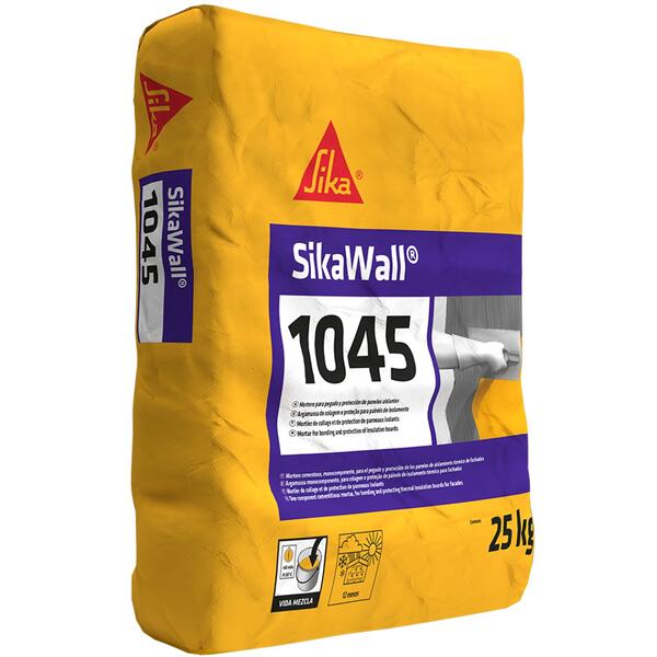 Argamassa Colagem e Regularização SikaWall-1045 Sistema Etics/Capoto
