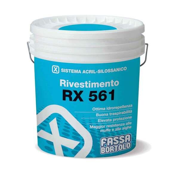 Revestimento Acril-Siloxânico para Sistema Fassatherm Etics Capoto Fassa RX 561 - SA 41 - 1,0 mm - Faixa I - 25 kg