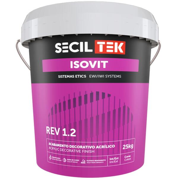 Acabamento Acrílico Decorativo Etics/Capoto SecilTek Isovit Rev 1.2