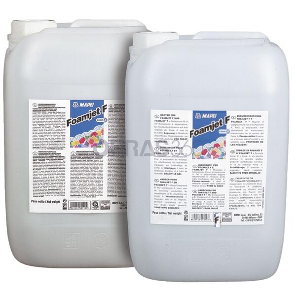 Resina de Injeção Rápida Consolidar Estruturas Infiltrações Água Mapei Foamjet F