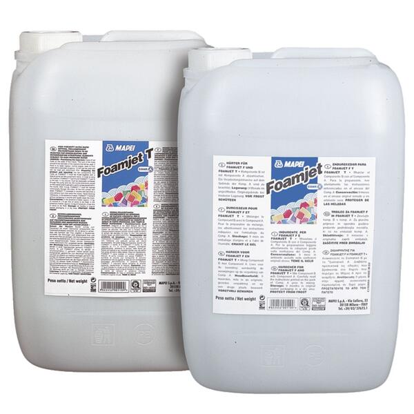 Resina de Injeção Rápida Impermeabilizar Estruturas Infiltrações Água Mapei Foamjet T - Kit (A+B) 44 Kg