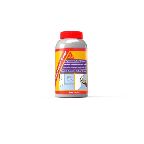 Pigmento Decorativo Microcimento Sika SikaDecor Color - Osso (Ref.ª 449400) - 0,5 litros