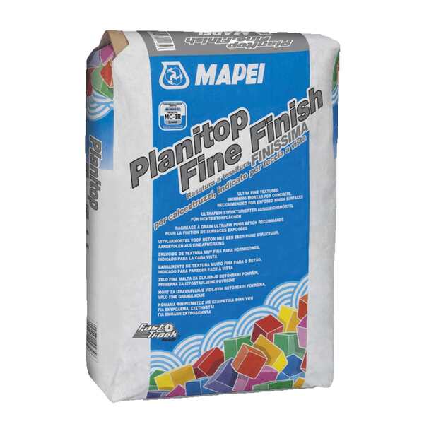 Barramento Textura Finíssima para Betão Mapei Planitop Fine Finish