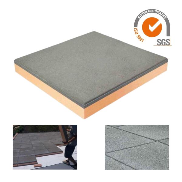 Lajeta Térmica Texlosa R Cinza 60X60CM de 40MM a 100MM Isolam./35MM Betonilha Isolamento Térmico - 9901000204324