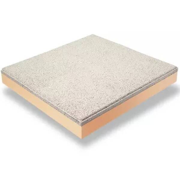 Lajeta Térmica Texlosa R Branca 60X60CM 40MM a 80MM Isolam./35MM Betonilha Palete Isolamento Térmico - 50 mm Isolamento + 35 mm Betão - 15,84 M2 - Palete