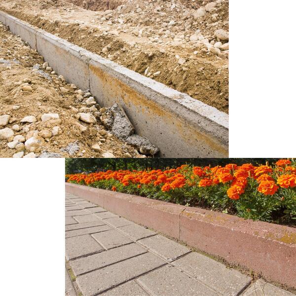 Lancil Guia Betão Com Encaixe 1000x200x80MM Jardim Passeios Arruamentos ...