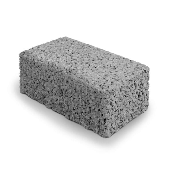 Bloco Pavimento Betão Holanda Drenante Cinza Exterior Passeio Estacionamento - 20x10,5x8 cm - (C)20x(L)10x(A)8 cm - c/ bisel - Palete não incluída