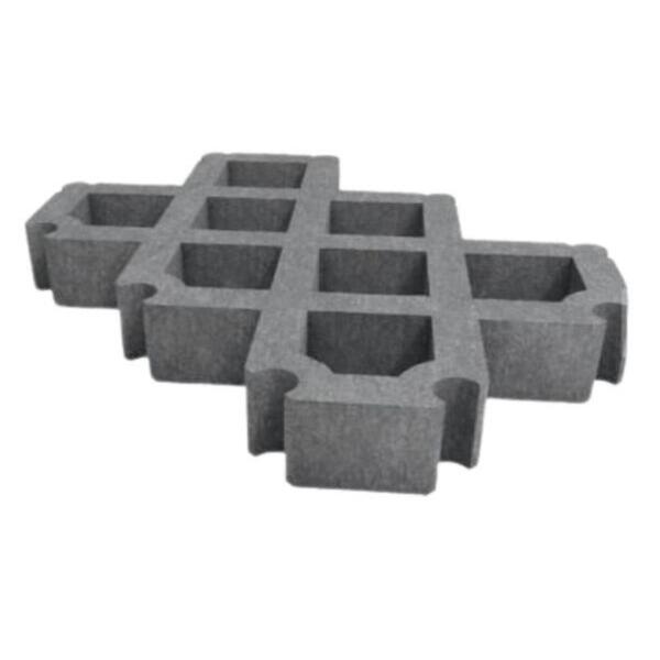 Grelha Pavimento Veículos Pesados Truckcell Permeável Reciclado Drenagem Alta Resistência