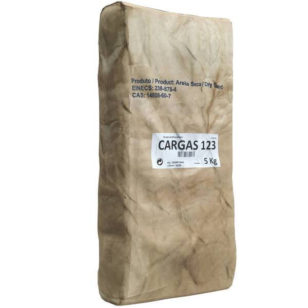 Cargas-123 Sika Areia Quartzo Revestimentos Sintéticos Pavimentos Industriais Epóxi e Poliuretano - Saco 5 Kg