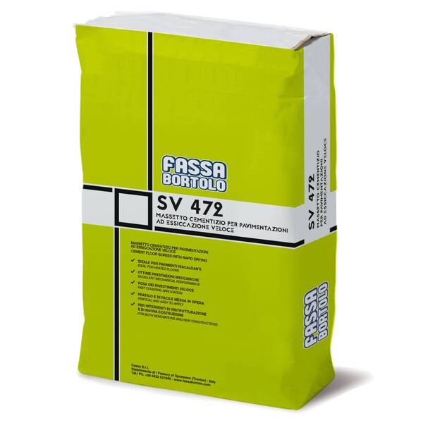 Betonilha Secagem Rápida Fassa SV 472 25KG