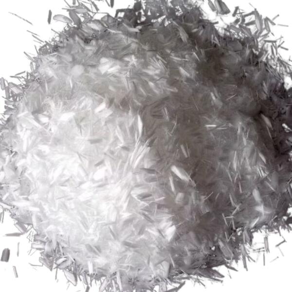 Fibras Polipropileno Cortadas Misturar Betão Reduz Fissuração TECarm 600 PP 12MM