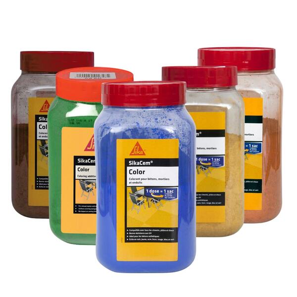 Pigmento para Betão, Cal e Gesso Sika SikaCem Color Corante
