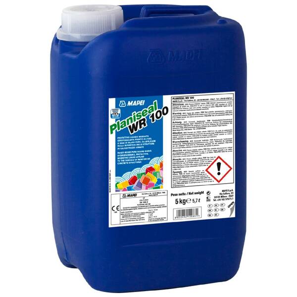 Protetor Estruturas Betão Armado Expostas Agentes Agressivos Mapei Planiseal WR100