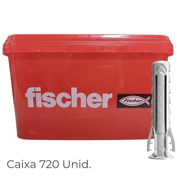 Bucha de Expansão Nylon Fischer SX Plus Ø10x50MM 567900 (Caixa 720 Unid.) - 1 Caixa com 720 Unid. - Limitado ao stock existente