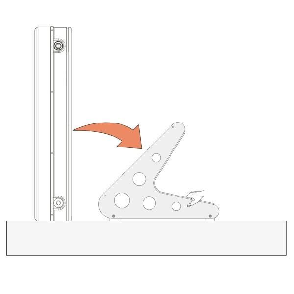 Estrutura de Fixação para Solcrafte Style Plus (0º/45º) - Solcrafte - 9901500204190