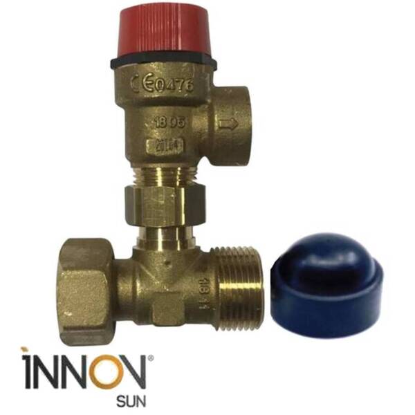 Válvula de Segurança Ego com Capp./Tampa Preta INNOV Sun EGO 4400226101