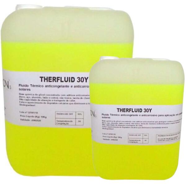 Glicol Fluido Therfluid 30Y 10/20L Térmico Anticongelante e Anticorrosivo