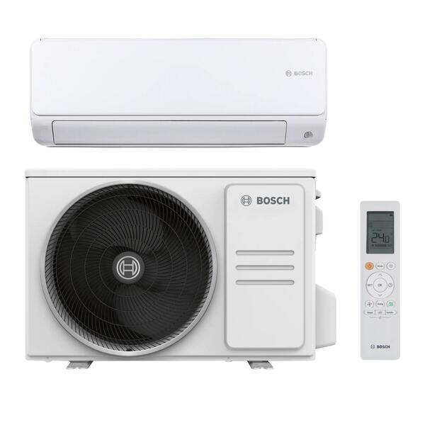 Ar Condicionado Mono Split Mural Bosch Climate 6000i (R-32) 9000/12000/18000/24000BTUs - Bosch Termotecnologia - 9901501611607