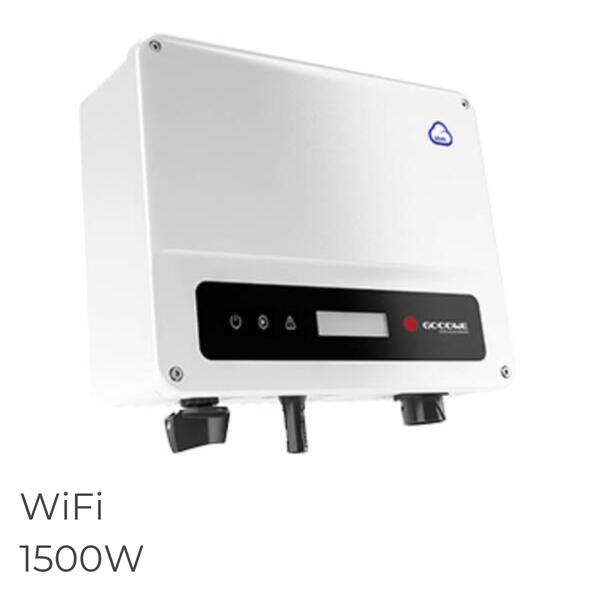 Inversor Solar Fotovoltaico Autoconsumo WiFI 1500W GoodWe /Lan XS