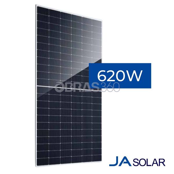 Módulo Fotovoltaico 620W - JASolar Bifacial N-Type MBB Half-Cell Module - JAM66D45 620/LB