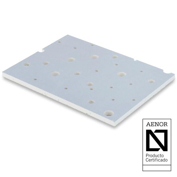 Placa Gesso Cartonado Perfurada Acústico Tetos Falsos Gypfor Sound BC - Gypfor - 9901701800092