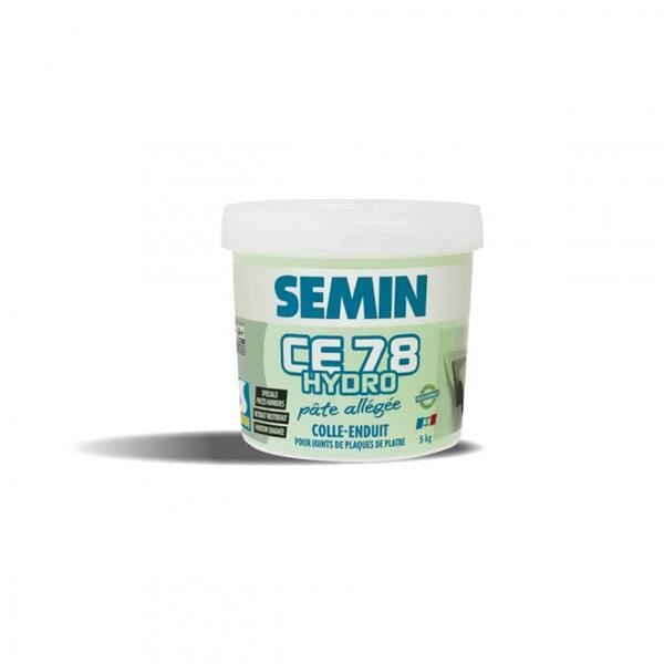 Massa Juntas Placas Gesso Verde Pronta Aplicar SEMIN CE 78 HYDRO Divisórias Resistentes Humidade 5KG - 5 Kg