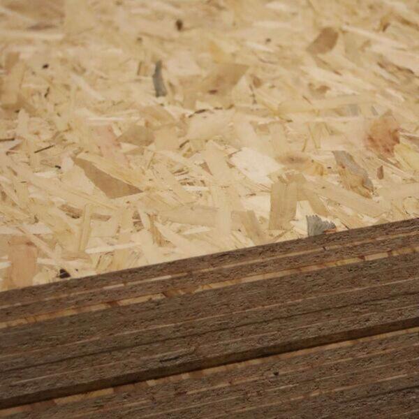 Placa OSB 9-30MM Resistente à Humidade LSF Construção Estrutural Tapume Pavimento Palcos