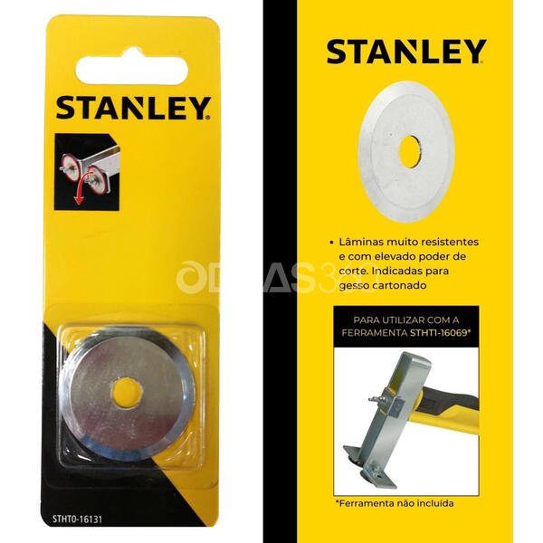 Lâmina Stanley STHT0-16131 2 Unid. para Gramil STHT1-16069 Graminho Cortaplacas - 2 Lâminas