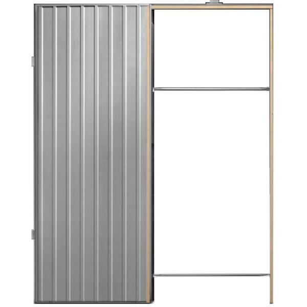 Cassete Porta Correr SIMPLES PAREDE GESSO, Espessura 70MM Montagem Semi-Automática - Porta: 750(L)x2100(H) MM - Por Encomenda